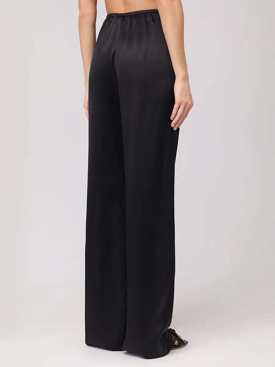 Брюки шелковые