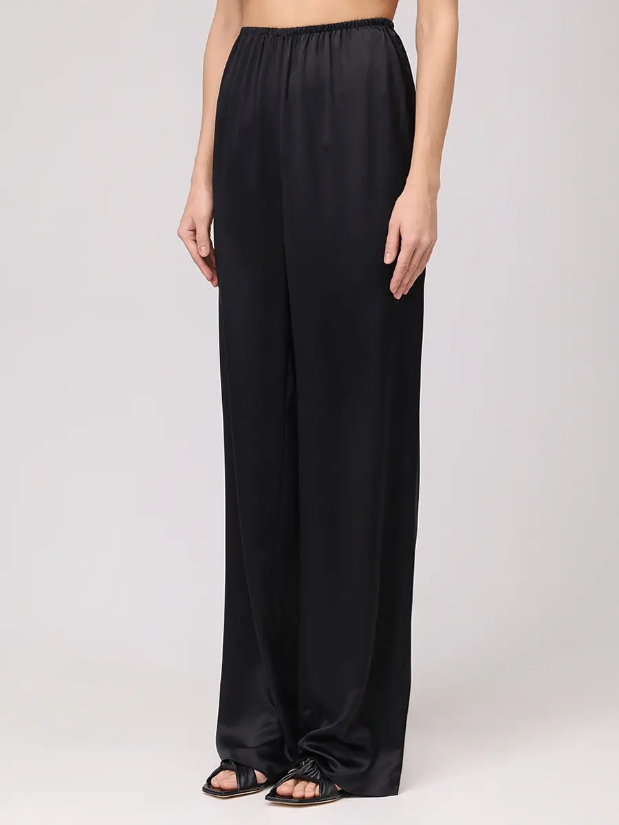 Брюки шелковые