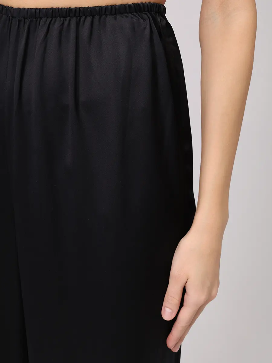 Брюки шелковые