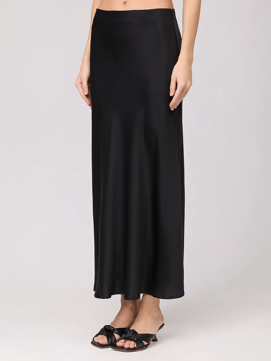 Юбка шелковая