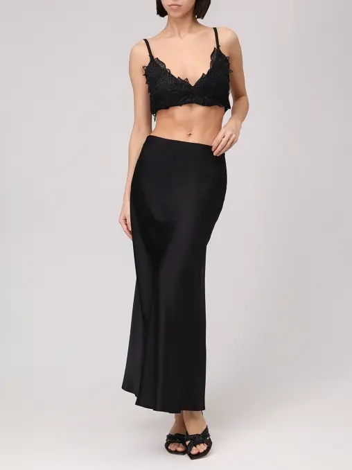 Юбка шелковая CO