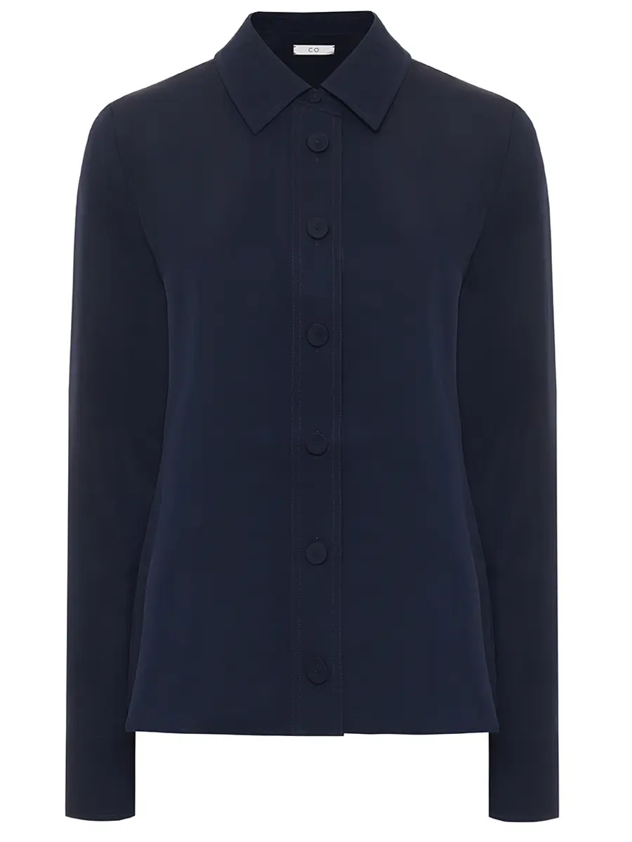 Рубашка из вискозы и шелка