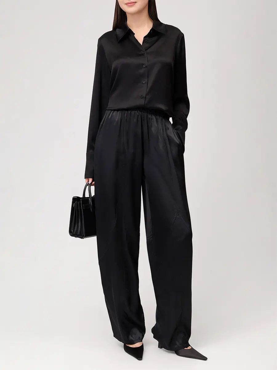 Рубашка шелковая