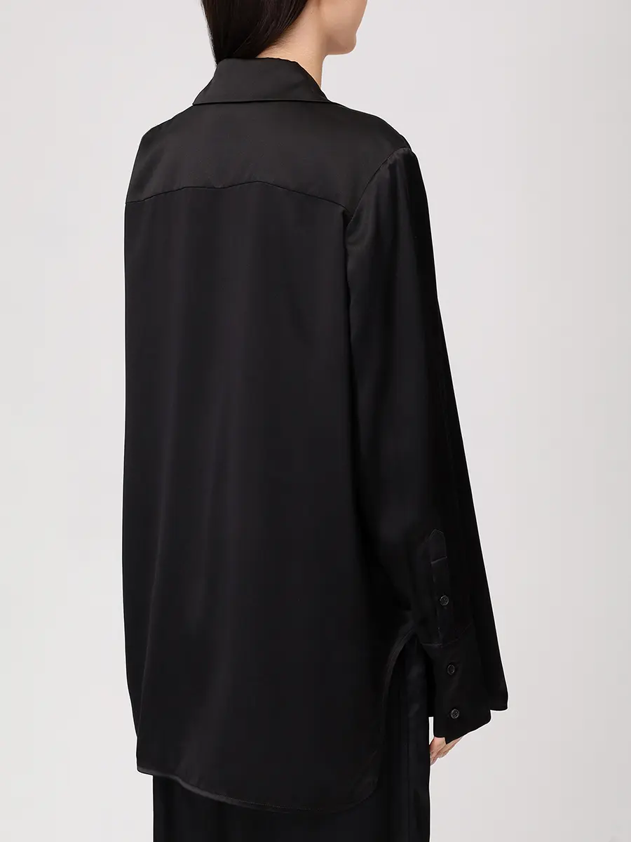 Рубашка шелковая