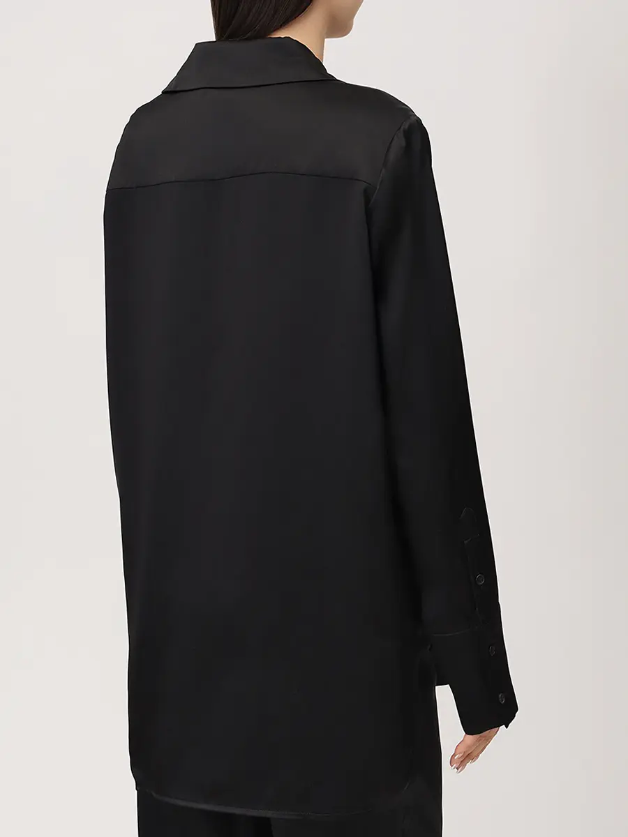 Рубашка шелковая