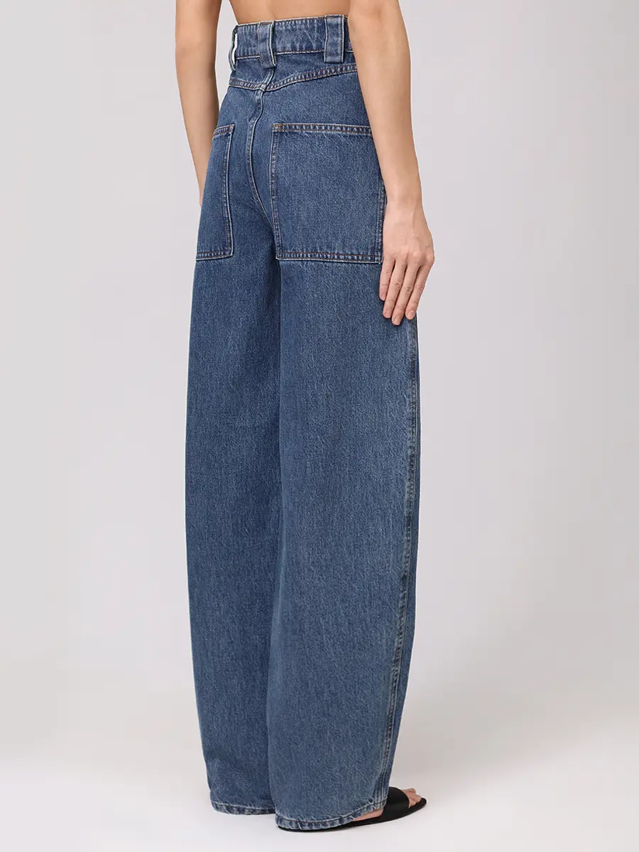 Джинсы хлопковые