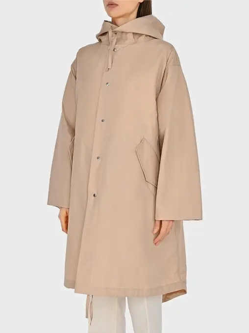 Плащ хлопковый JIL SANDER