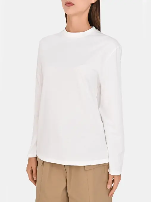 Лонгслив хлопковый JIL SANDER