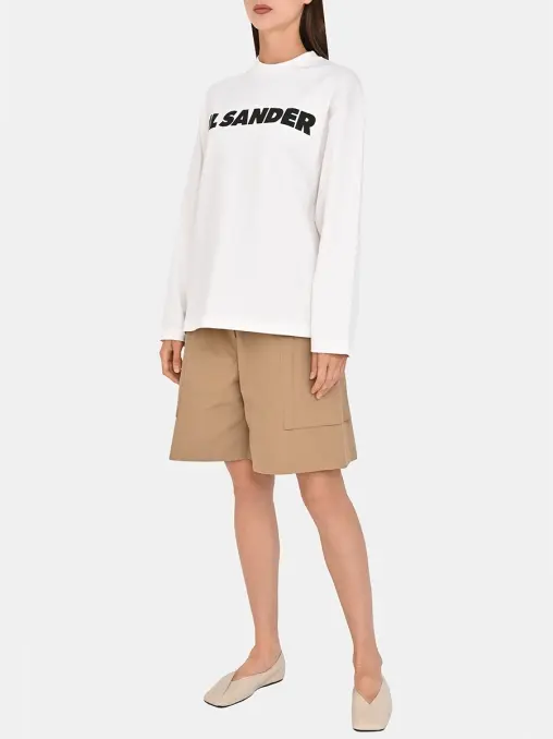 Лонгслив хлопковый JIL SANDER