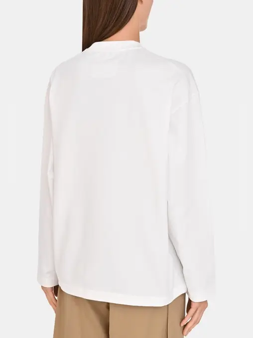 Лонгслив хлопковый JIL SANDER