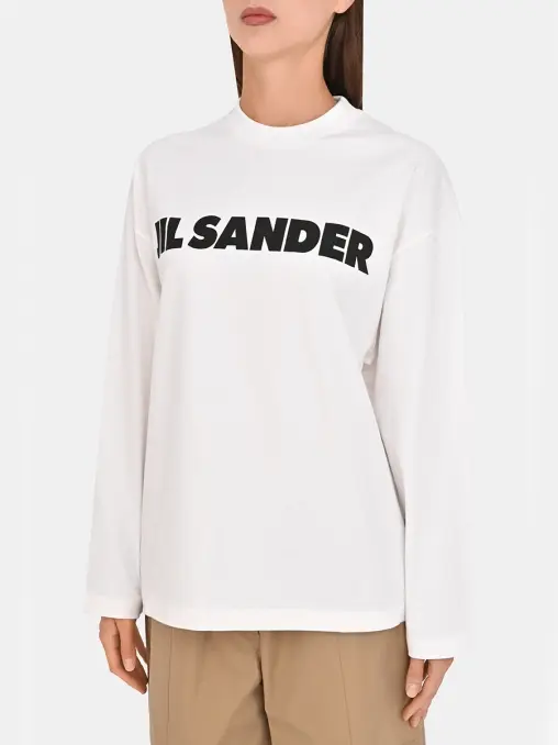 Лонгслив хлопковый JIL SANDER