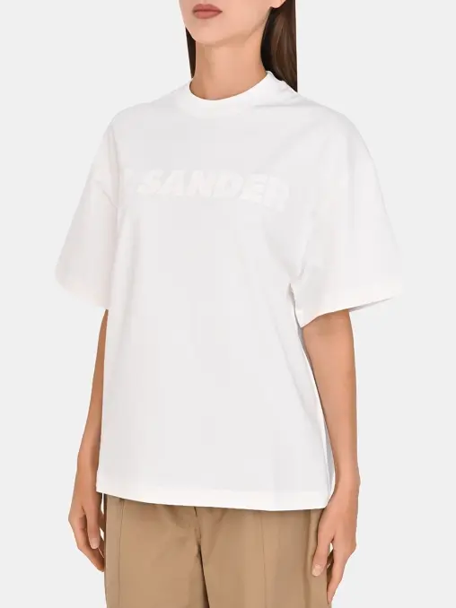 Футболка хлопковая JIL SANDER