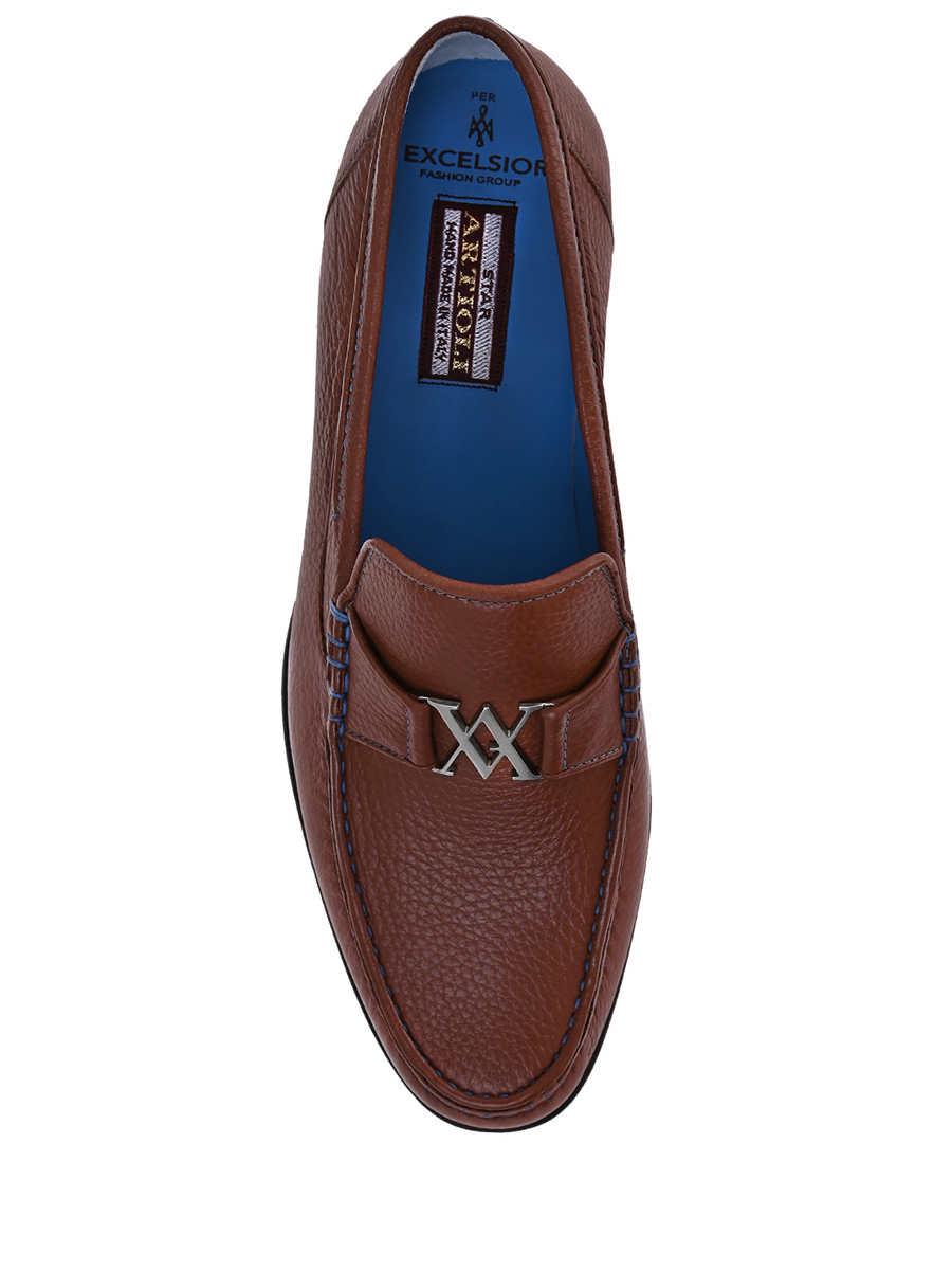 Лоферы кожаные