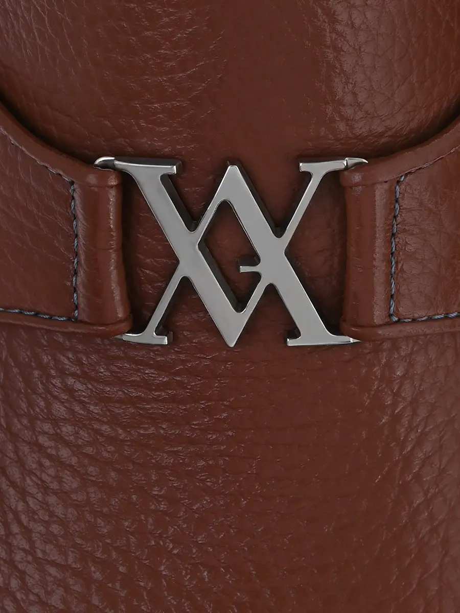 Лоферы кожаные