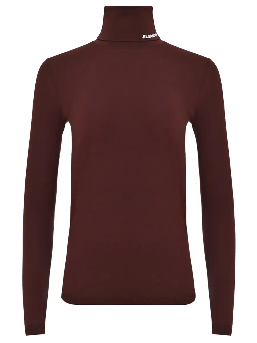 Водолазка однотонная