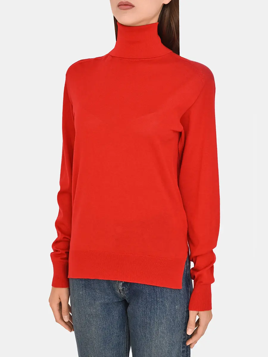 Свитер однотонный