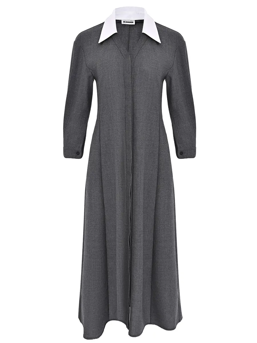 Платье шерстяное