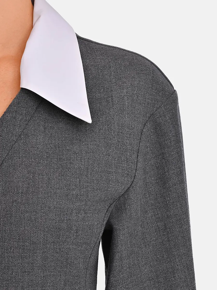 Платье шерстяное