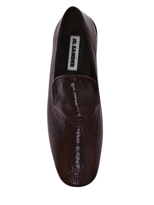 Лоферы кожаные JIL SANDER