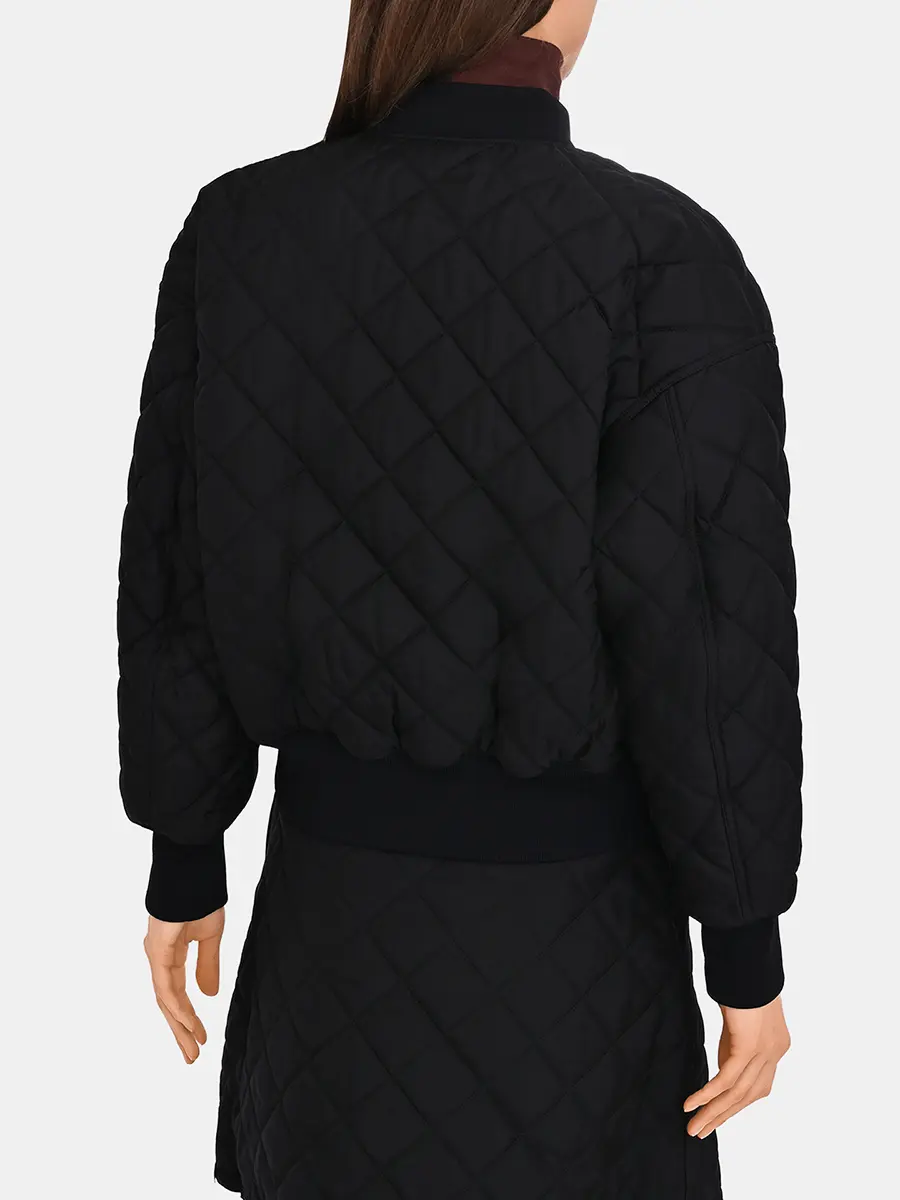 Бомбер из вискозы