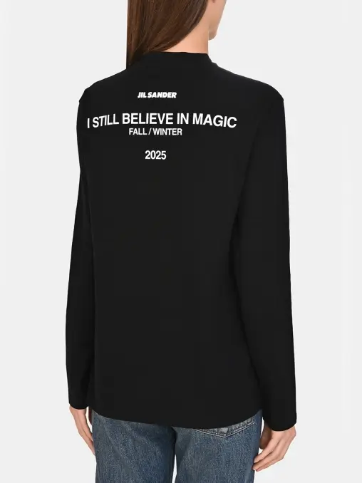 Лонгслив хлопковый JIL SANDER
