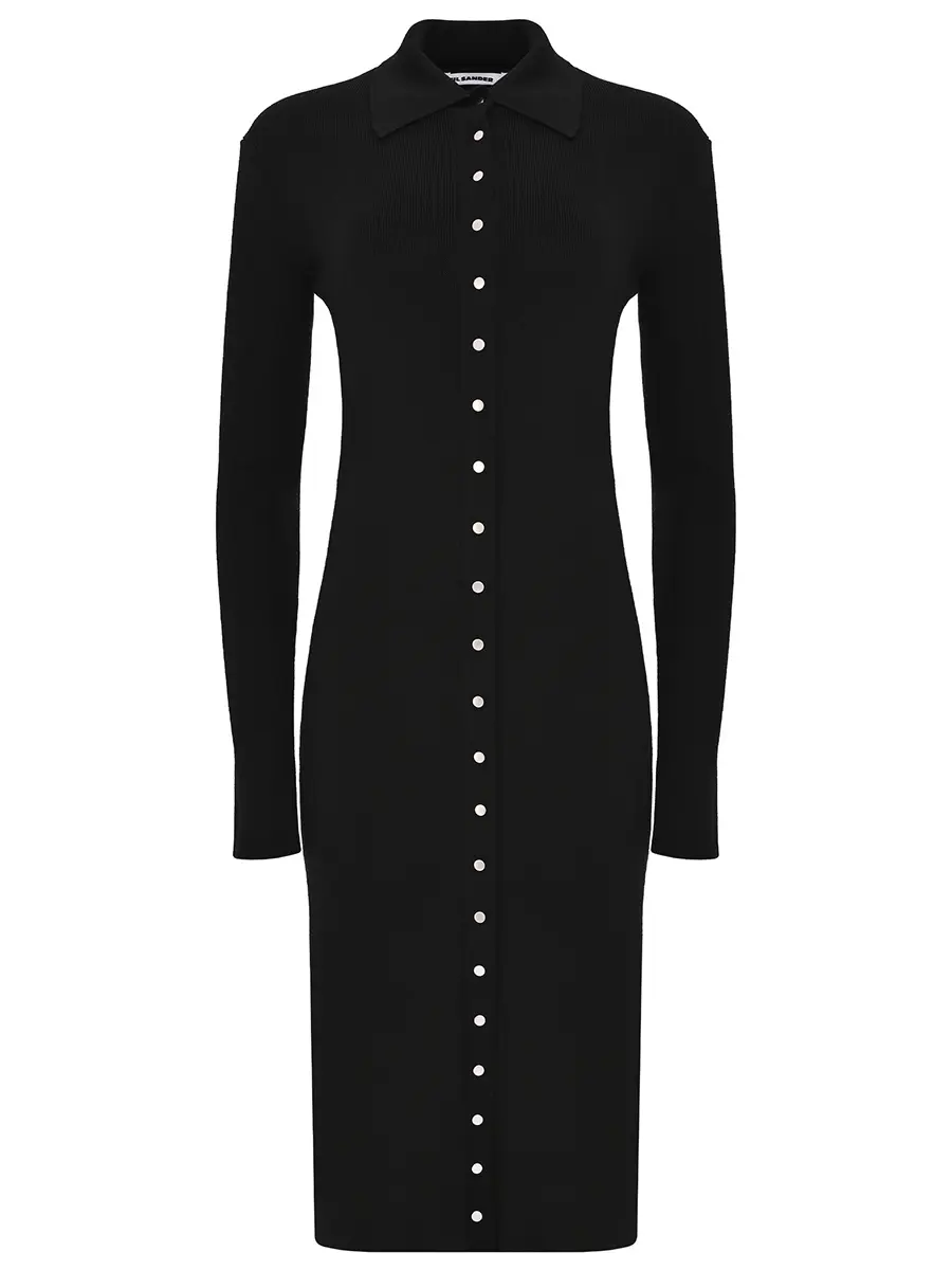 Платье шерстяное