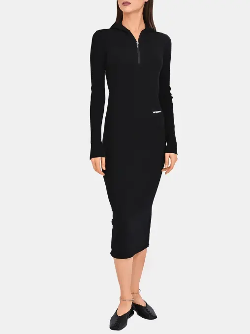 Платье однотонное JIL SANDER