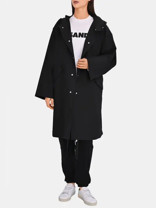 Плащ хлопковый JIL SANDER