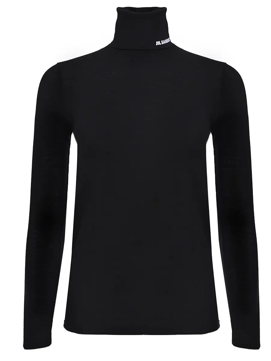 Водолазка однотонная