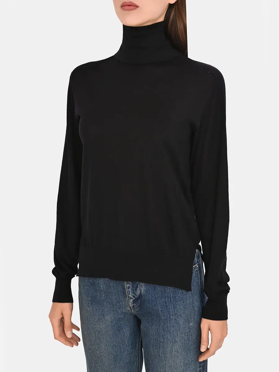 Свитер однотонный