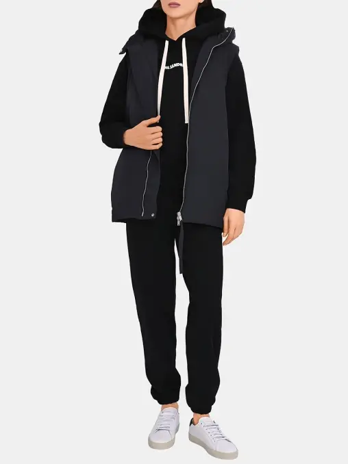 Худи хлопковое JIL SANDER