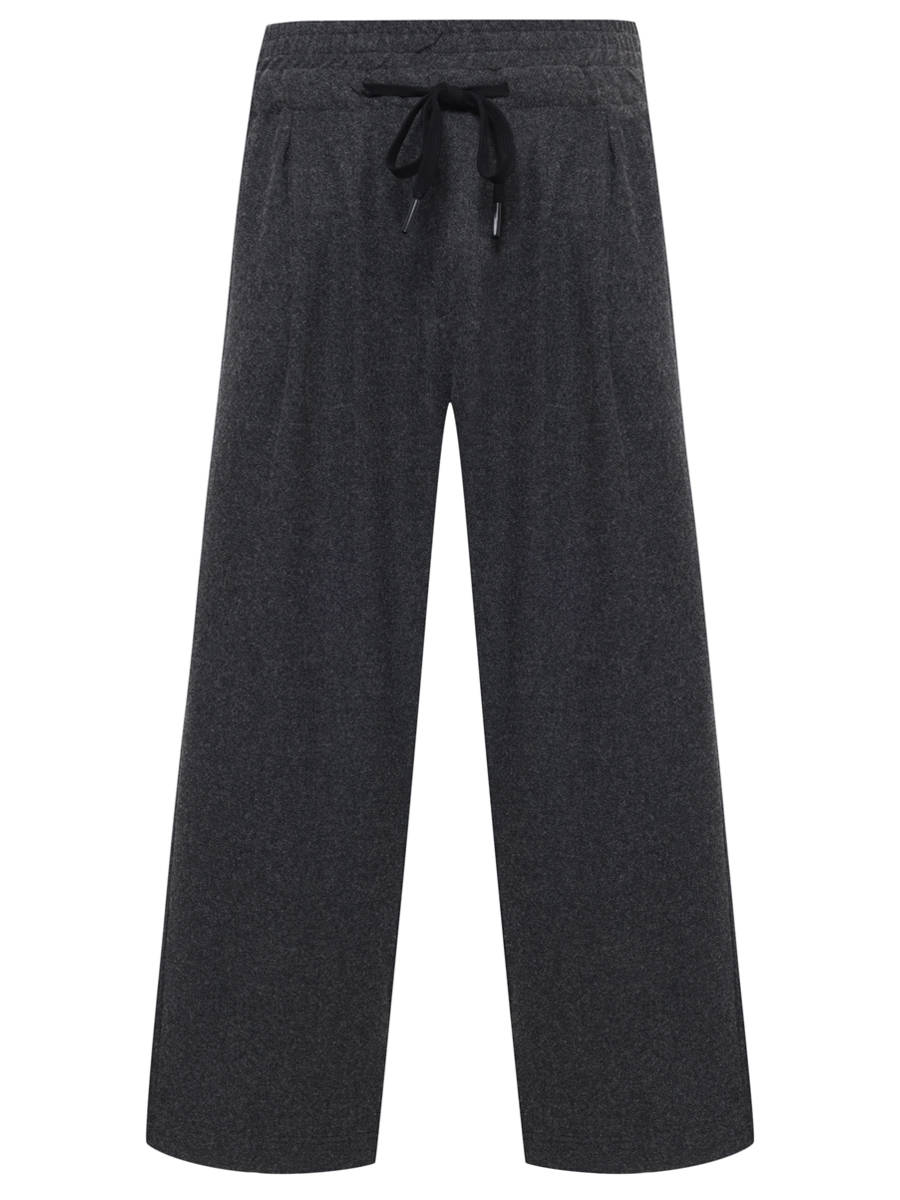 Брюки однотонные