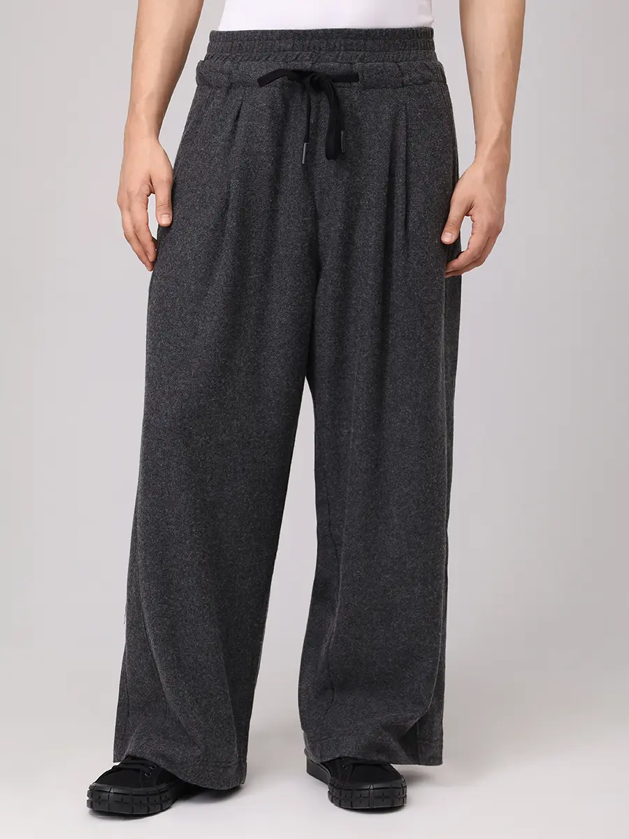 Брюки однотонные