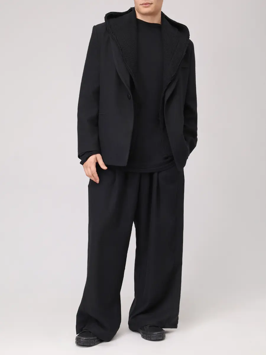 Пиджак однотонный