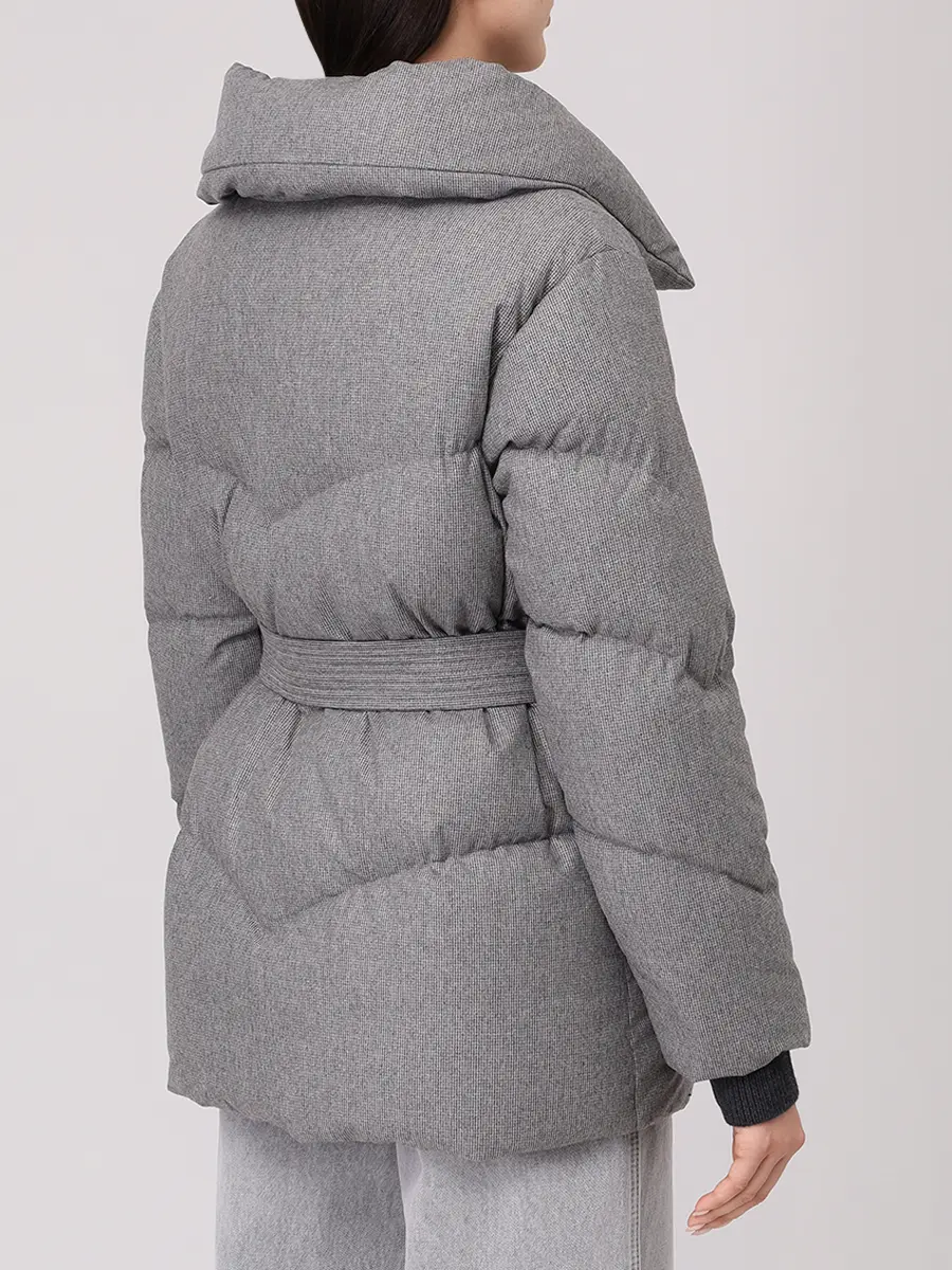 Пуховик стеганый