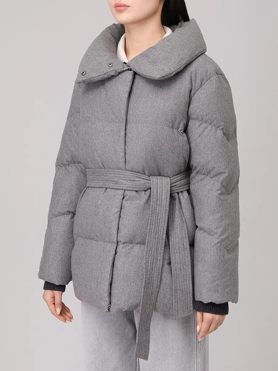 Пуховик стеганый