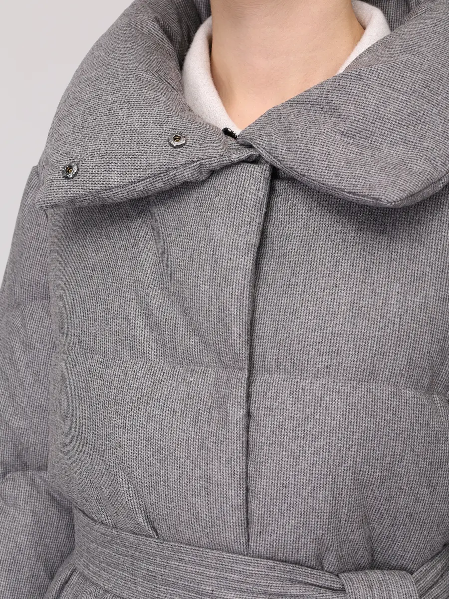 Пуховик стеганый