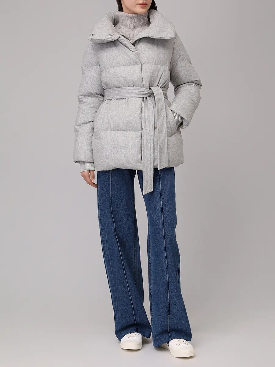 Пуховик стеганый