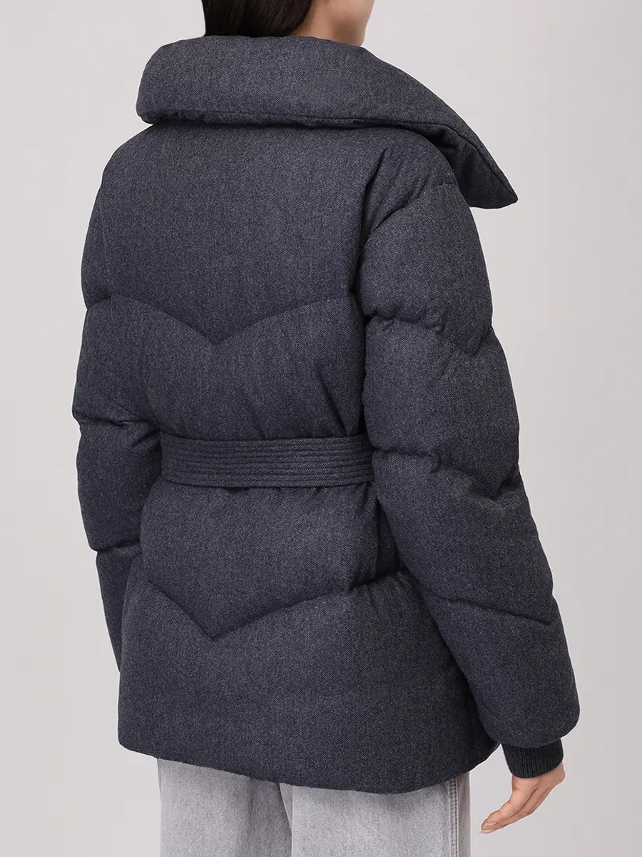 Пуховик стеганый