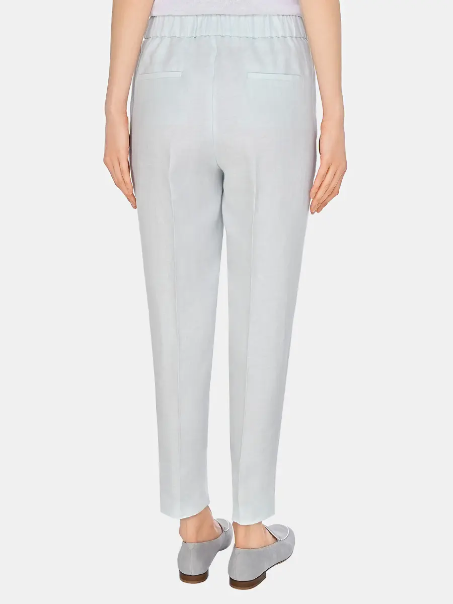 Брюки льняные