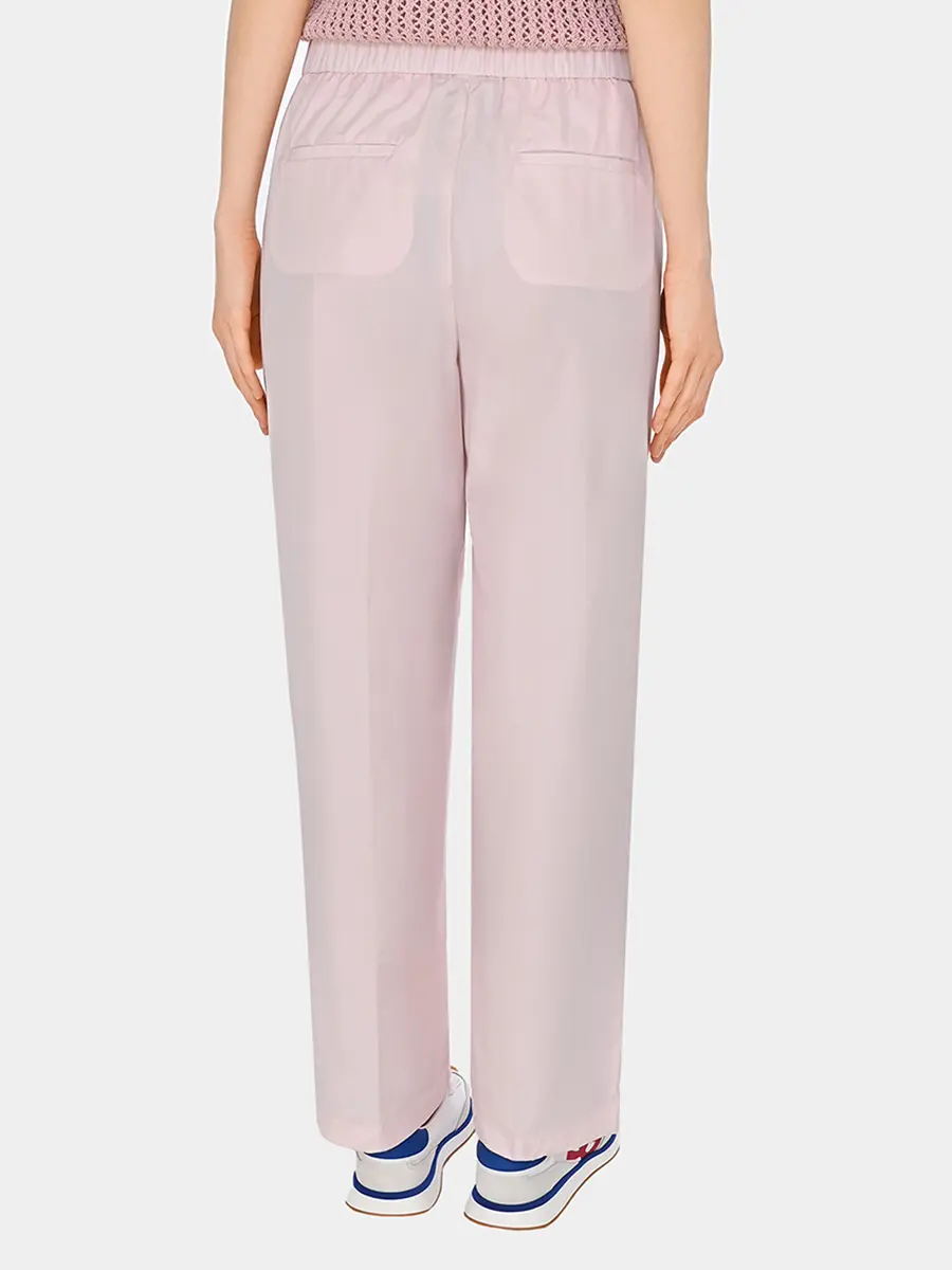 Брюки однотонные