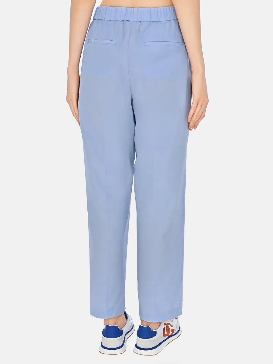 Брюки однотонные