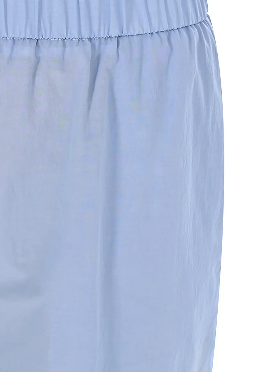 Брюки однотонные