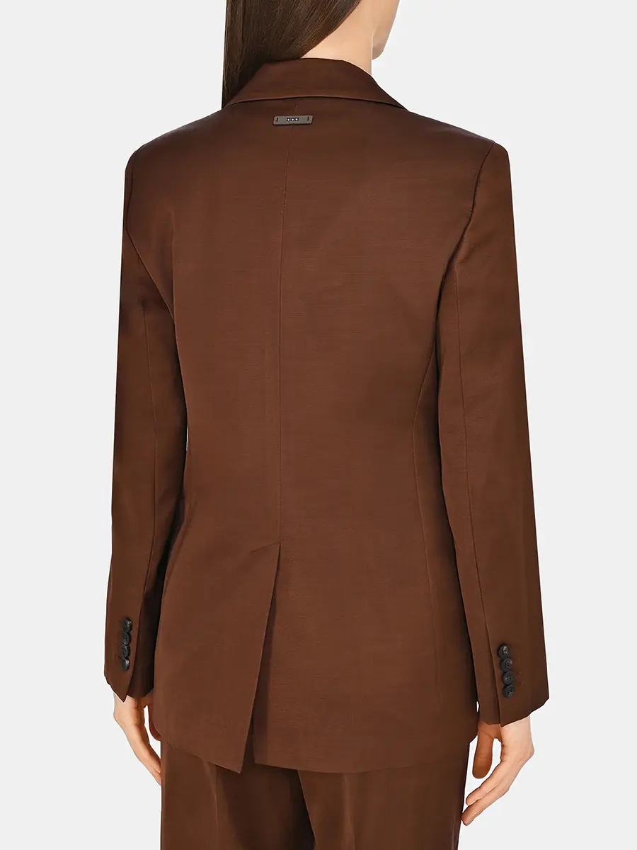 Пиджак из вискозы и хлопка