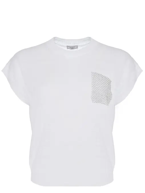 Топ изо льна и хлопка PESERICO