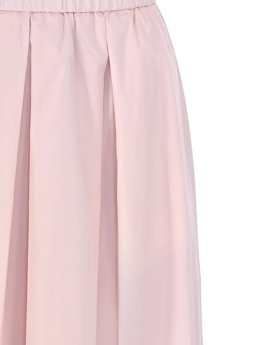 Юбка однотонная