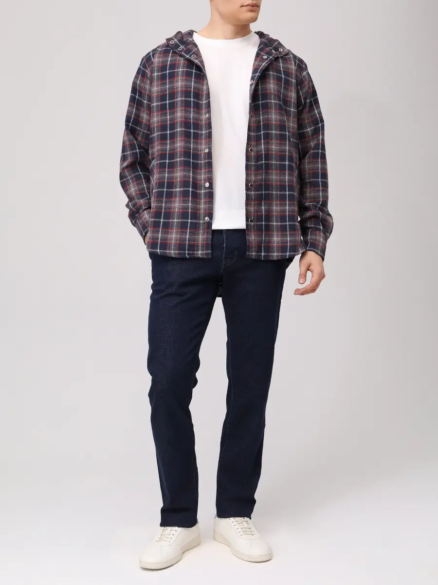 Рубашка Relax Fit хлопковая Bullet