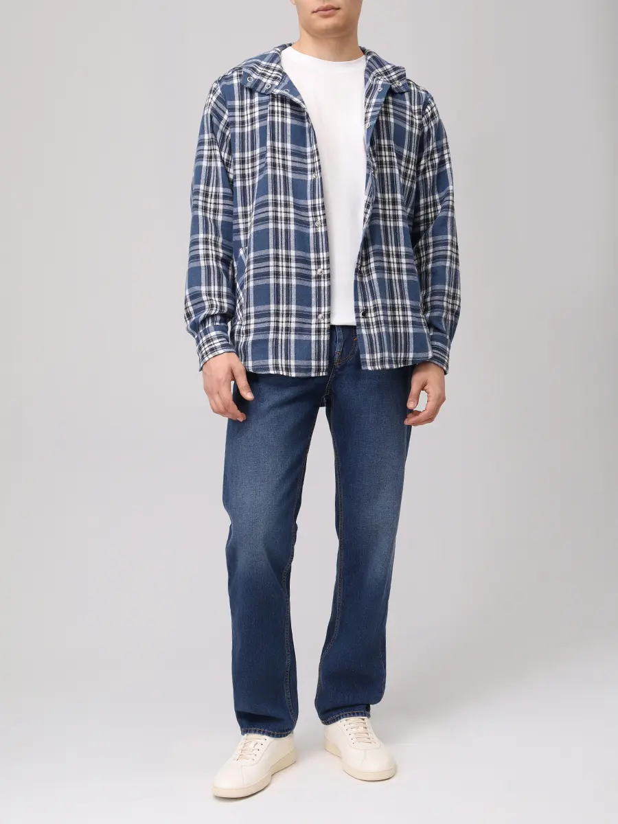 Рубашка Relax Fit хлопковая Bullet