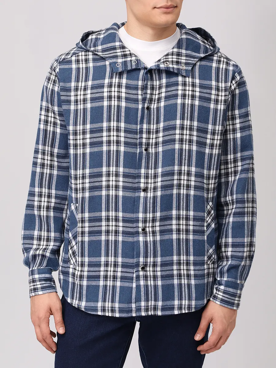 Рубашка Relax Fit хлопковая Bullet