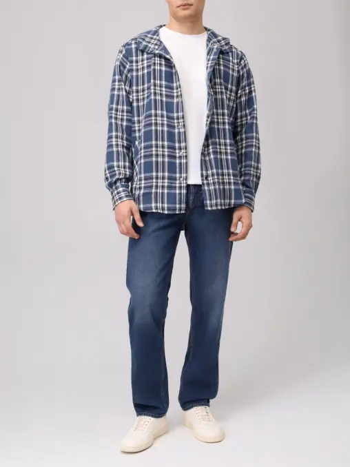 Рубашка Relax Fit хлопковая Bullet ZMANI